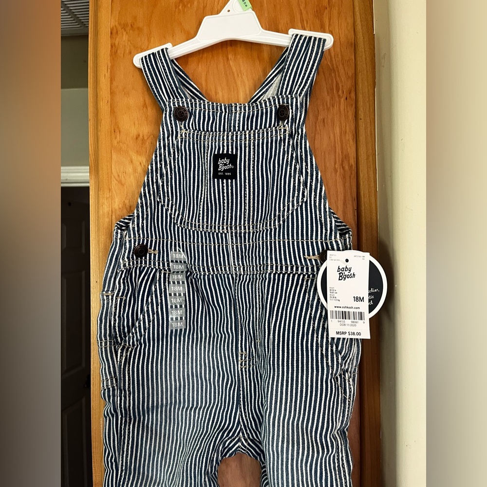 Oshkosh overalls baby bgosh 18 months